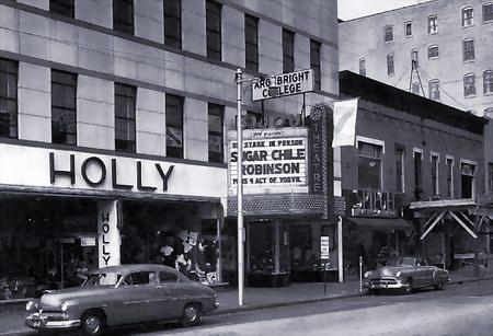 Bijou Theatre - Marquee From Street